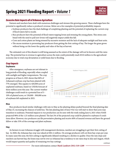 Spring Flood Impact document image and link