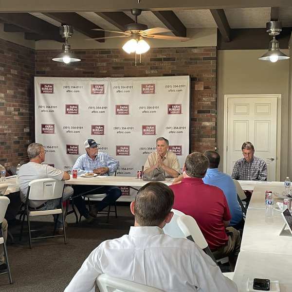 Congressman French Hill Visits Local Farmers