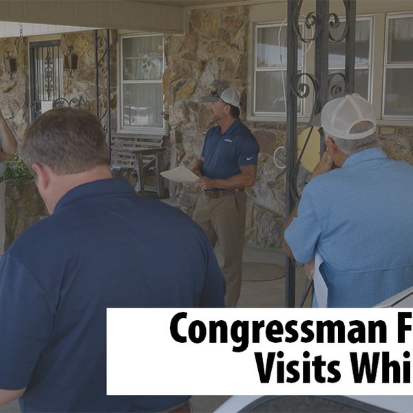 Congressman French Hill Visits White County