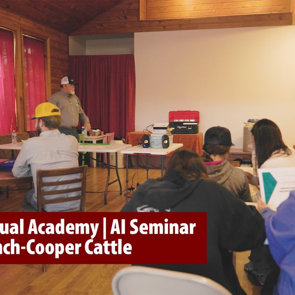 Arkansas Virtual Academy | AI Seminar with Big Branch-Cooper Cattle